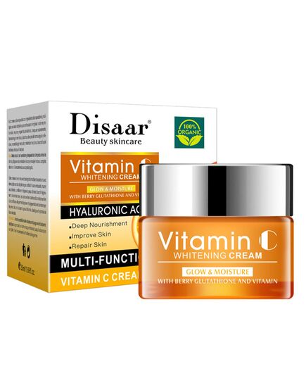 DISAAR Beauty Disaar face care vitamin c hyaluronic acid whitening cream 50ml