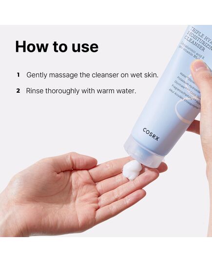Cosrx Hydrium Triple Hyaluronic Moisturizing Cleanser 150 Ml