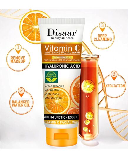 Disaar Vitamin C Whitening Facial Wash 100 ml
