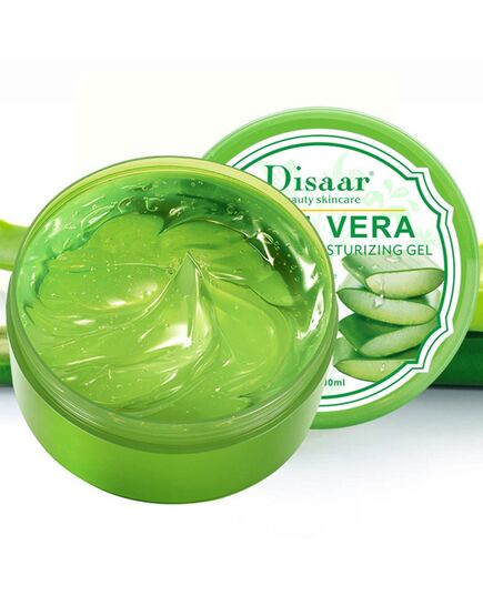 DISAAR BEAUTY Aloe Vera Anti-Acne Gel Cream Mass Sleep-Free Wash Moisturizing Oil, 300ml