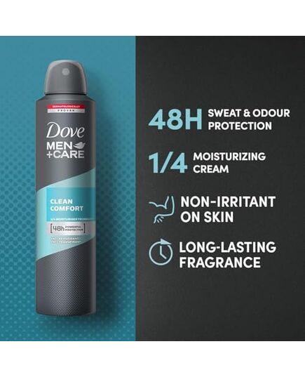 Dove Men+Care Deospray Clean Comfort 250ml