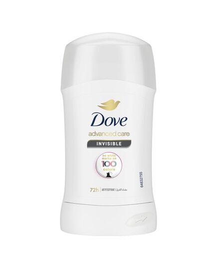 Dove Antiperspirant Stick Invisible Dry, 40g