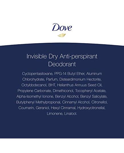 Dove Invisible Dry 48h Anti-Perspirant Deodorant, 250ml