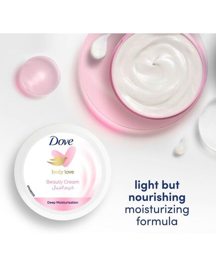 Dove Nourishing Body Care Beauty Cream for Soft & Smooth skin deep moisturization 150G