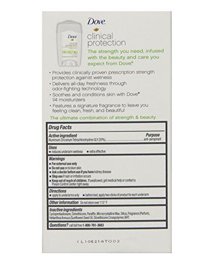 Dove Clinical Protection 48g 1.7oz clinical protection
