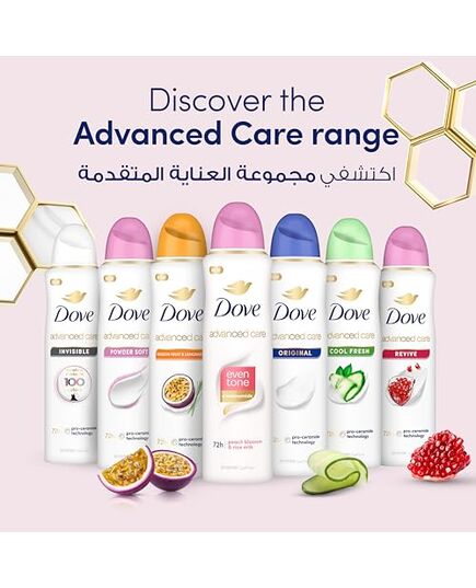 Dove Even Tone Rejuvenating Blossom Deo Spray For Women, with vitamin B3, 150ml