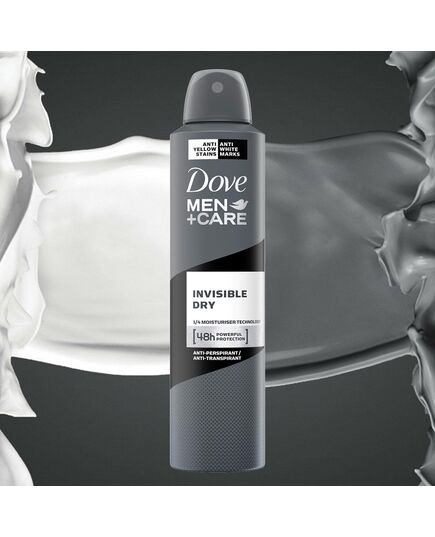 Dove Men + Care Invisible Dry Aerosol Anti-perspirant Deodorant, 250 ml