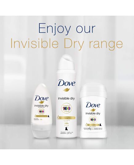 Dove Antiperspirant Stick Invisible Dry, 40g
