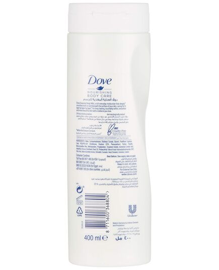 Dove Body Lotion Essential With Nurti Duo, 400 Ml