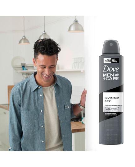 Dove Men + Care Invisible Dry Aerosol Anti-perspirant Deodorant, 250 ml
