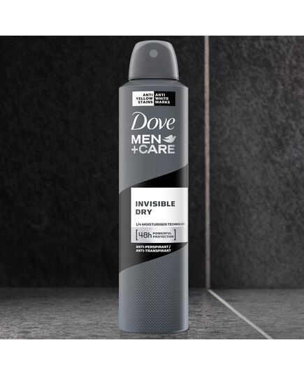 Dove Men + Care Invisible Dry Aerosol Anti-perspirant Deodorant, 250 ml