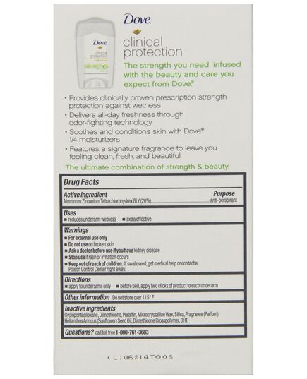 Dove Clinical Protection 48g 1.7oz clinical protection