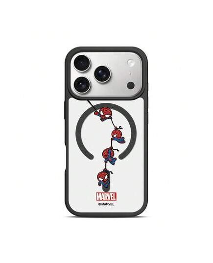 Miniso Marvel Spider-Man Cartoon Highly Attractive Magnetic MagSafe Protective Case Compatible With IPhone 17/17 Pro Max/18 Pro/18 Pro Max/16/17 Pro/15/14/16 Plus/17 Air/13/15 Pro/12/15 Plus Anti-Drop