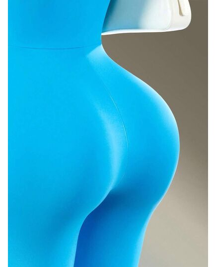 Amplova Backless Halter Neck Flared Leg Sports Jumpsuit