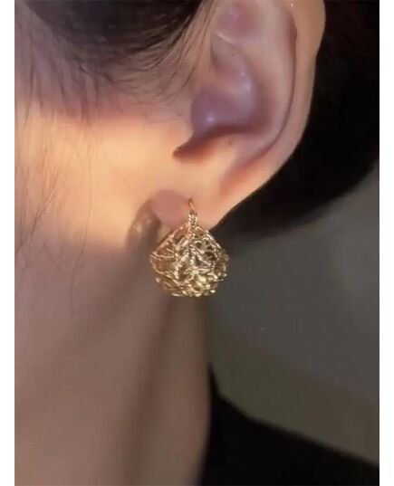 1 Pair Kids Fashion Hoop Earrings For Daily Decoration For Party Jewelry Birthday Gift