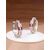 1 Pair Kids Fashion Cubic Zirconia Hoop Earrings For Daily Decoration For Party Jewelry Birthday Gift