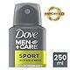 Dove men+care sport active+ fresh anti-perspirant deodorant aerosol, 250ml