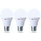 ELSEWEDY Classic LED Bulb E27, 6500 Kelvin, 1150 Lumen (White, 12 Watt, 3 Pieces)