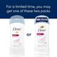 Dove Powder Deodorant & Antiperspirant Stick (74G)
