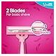 Gillette Blue 2 Plus Razor Blades For Women- 5 Blades, Pink