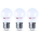 ELSEWEDY LED Bulb, 4.5 Watt, 6500 Kelvin, 340 Lumen (White, 4.5 Watt, MR16, 3 Pieces)