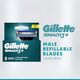 Gillette mach3+ blades 5pcs