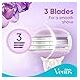 Gillette Venus ComfortGlide Breeze Blades Refills 3 Bladed, 4 Count