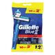 Gillette Blue II Plus Disposable Razors 10 + 2 free Razors