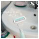 Gillette Venus Smooth Sensitive Shaving Razor - One Handle + 2 Blade Refills - Green