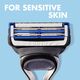 Gillette SkinGuard Sensitive Razor Refill Blades, Packaging May Vary – Pack of 4