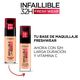 L'Oréal Paris Infallible 32H Fresh Wear Foundation 225 Beige Sand, longwear, weightless feel, transfer-proof and waterproof, full coverage base with Vitamin C, SPF 25