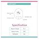 La Frutta MuM Double Electric Breast Pump 150 ml *2 Bottles, Portable, Pain Free Pump with Memory Function, 3 Modes & 9 Levels Adjustment, Ultra-Quiet, Free milk bags are included