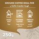 Lavazza Qualita Oro tin ground Coffee blend 100% arabica-250 gms