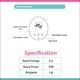 La Frutta MuM Double Electric Breast Pump 150 ml *2 Bottles, Portable, Pain Free Pump with Memory Function, 3 Modes & 9 Levels Adjustment, Ultra-Quiet, Free milk bags are included