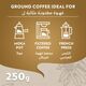 Lavazza Qualita Oro tin ground Coffee blend 100% arabica-250 gms