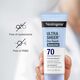Neutrogena Ultra Sheer Dry-Touch Water Resistant and Non-Greasy Sunscreen Lotion with Broad Spectrum SPF 70, 3 Fl Oz (Pack of 1)