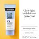 Neutrogena Ultra Sheer Dry-Touch Water Resistant and Non-Greasy Sunscreen Lotion with Broad Spectrum SPF 70, 3 Fl Oz (Pack of 1)