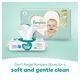 Pampers Sensitive Wipes, 224 Baby Wipes, 4x 56 Wipe Count, 0% Achel & Fragrance, Suitable for Hands & Face – Packaging May Vary