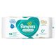 Pampers Complete Clean Scented Baby Wipes, Zero Alcohol, Pack of 4, 256 Wipe Count