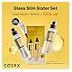 COSRX Glass Skin Starter Set, Advanced Snail 96 Mucin Power Essence (1.69 fl.oz*2) & Retinol 0.1 Cream Mini (0.1 oz), Daily Hydrating & Firming Skincare Kit for Beginners, Gift Set, Korean Skincare