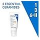 CeraVe Feuchtigkeitsspendende Gesichtscreme mit LSF 30: hydratisierende Tagescreme mit Lichtschutz für normale bis trockene Haut, 1 x 52ml