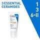 CeraVe Feuchtigkeitsspendende Gesichtscreme mit LSF 30: hydratisierende Tagescreme mit Lichtschutz für normale bis trockene Haut, 1 x 52ml