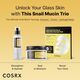 COSRX Glass Skin Starter Set, Advanced Snail 96 Mucin Power Essence (1.69 fl.oz*2) & Retinol 0.1 Cream Mini (0.1 oz), Daily Hydrating & Firming Skincare Kit for Beginners, Gift Set, Korean Skincare