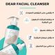 Dear Facial Cleanser 400 ml - Purifies the Skin - With Vitamin E & Matmarine - Panthenol- Removes Impurities and Pimples - Closes Pores - Reduces Sebum Secretion - deep cleansing and skin hydration