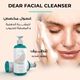 Dear Facial Cleanser 400 ml - Purifies the Skin - With Vitamin E & Matmarine - Panthenol- Removes Impurities and Pimples - Closes Pores - Reduces Sebum Secretion - deep cleansing and skin hydration