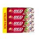 Dabur Red Ayurvedic Toothpaste for Teeth & Gums 4x100g | Enriched with Potent Ayurvedic Ingredients | For Healthy Gums & Strong Teeth | Super Value Pack