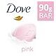 Dove Beauty Cream Bar Soap Pink Made with ¼ moisturizing cream 90G