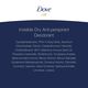 Dove Invisible Dry 48h Anti-Perspirant Deodorant, 250ml