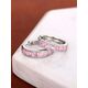 1 Pair Kids Fashion Cubic Zirconia Hoop Earrings For Daily Decoration For Party Jewelry Birthday Gift