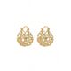 1 Pair Kids Fashion Hoop Earrings For Daily Decoration For Party Jewelry Birthday Gift
